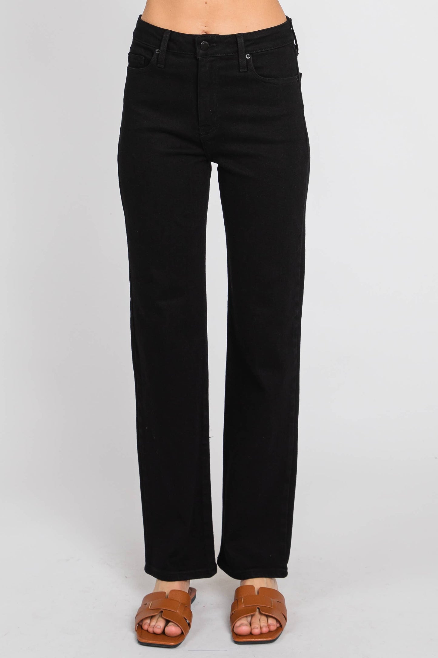 The Siena Basic Black Jean - Made in USA