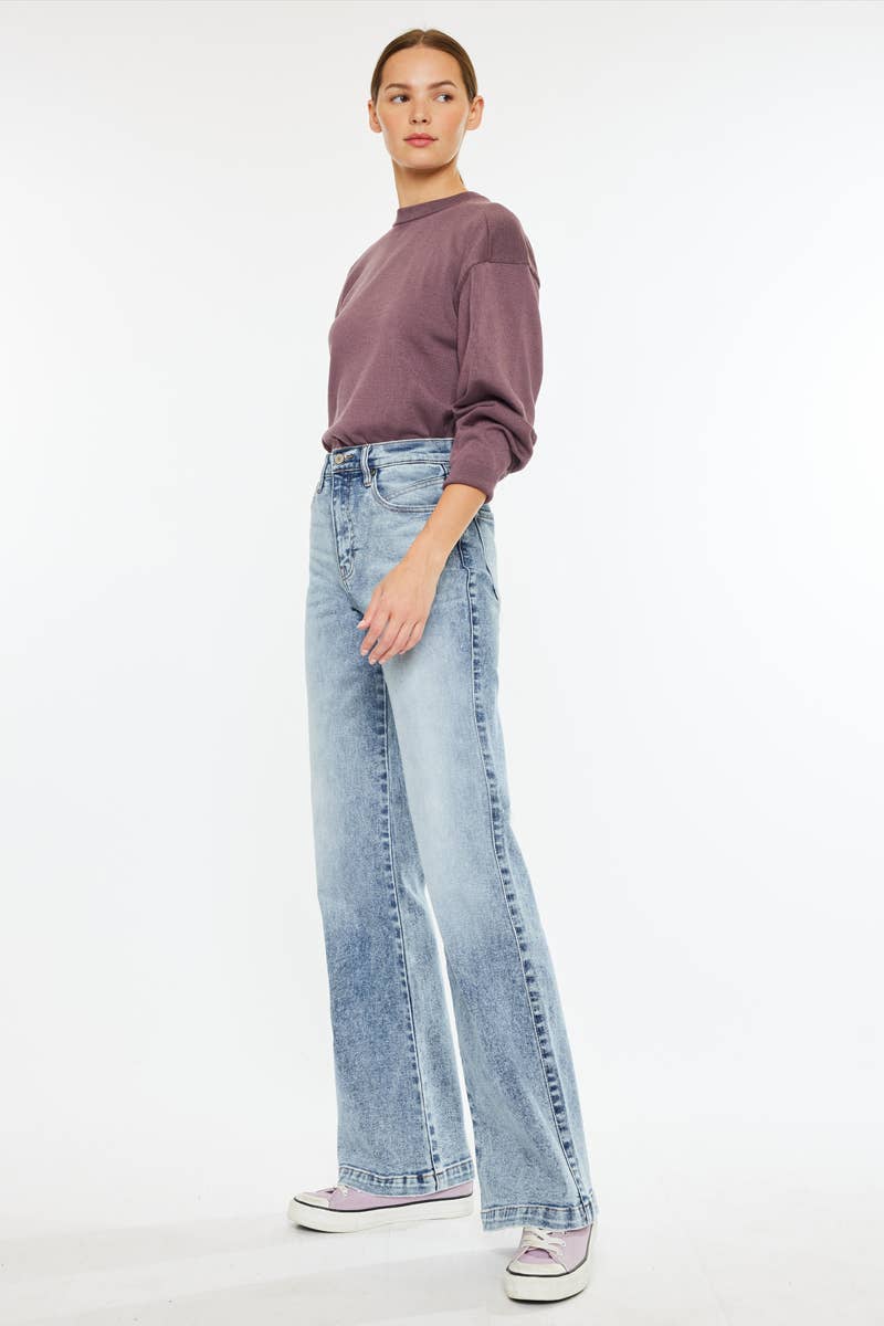 The Bonnie Ultra High 90's Flare Jeans