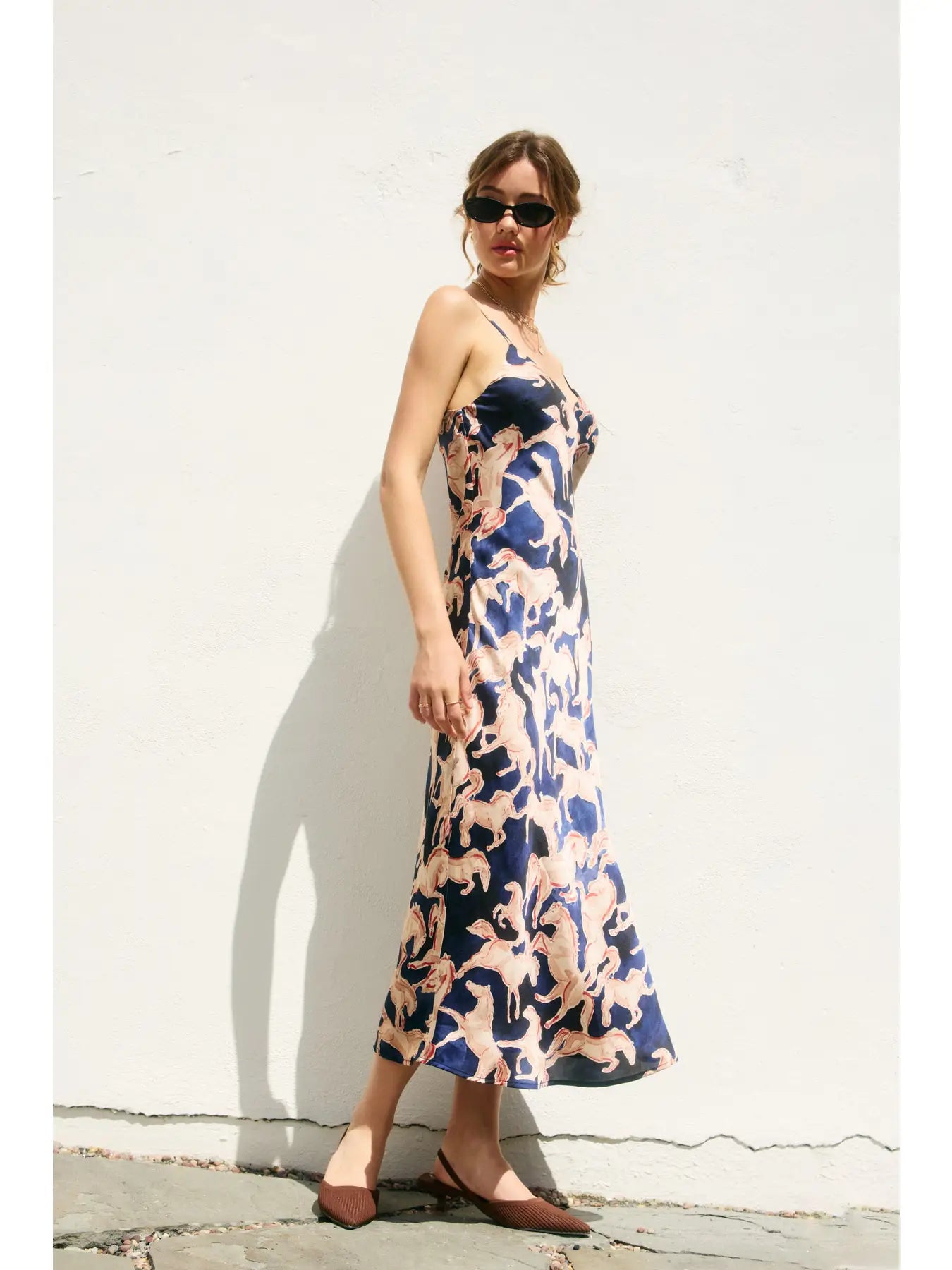 The Cassidy Horse Print Dress