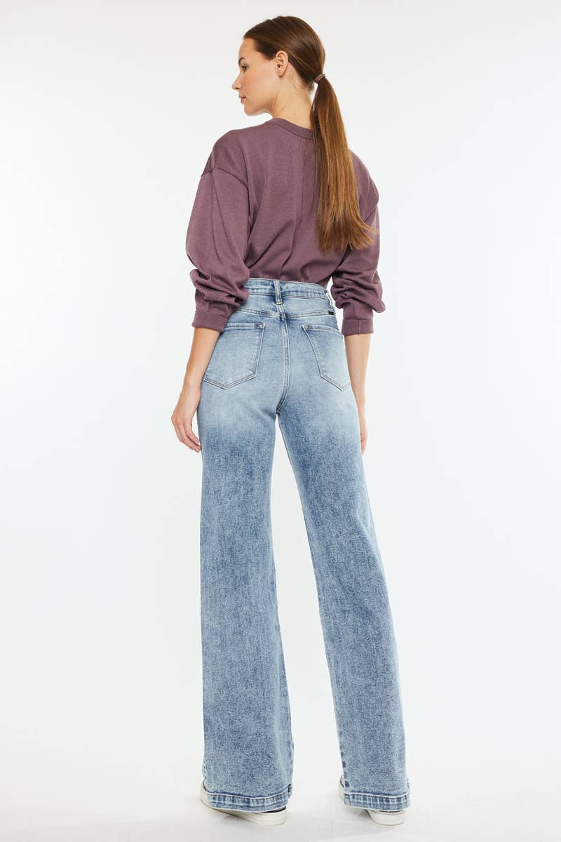 The Bonnie Ultra High 90's Flare Jeans