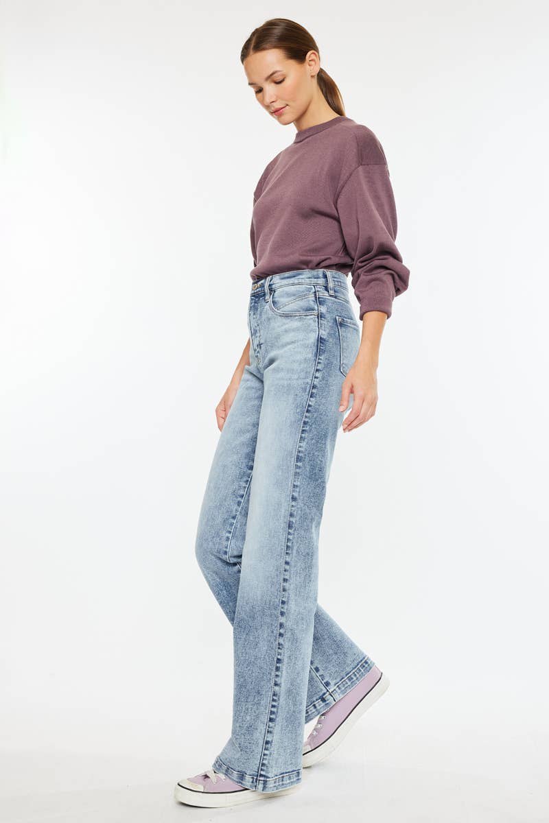 The Bonnie Ultra High 90's Flare Jeans