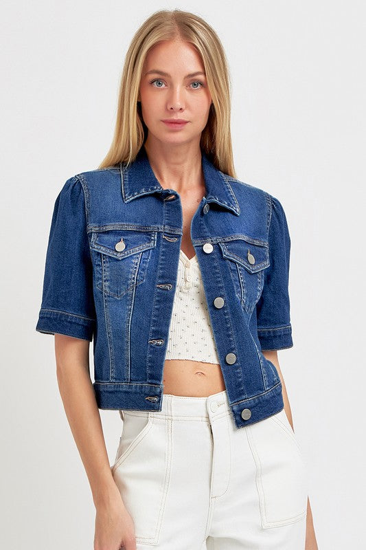 The Scout Short Sleeve Denim Jacket