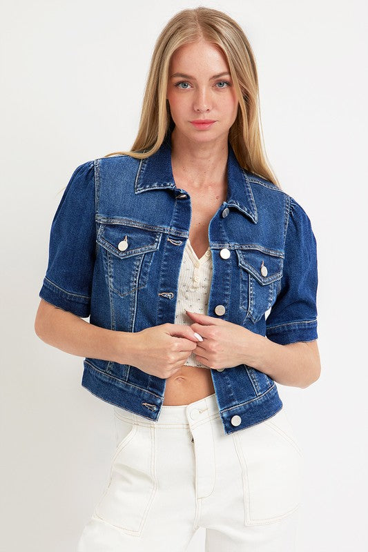 The Scout Short Sleeve Denim Jacket