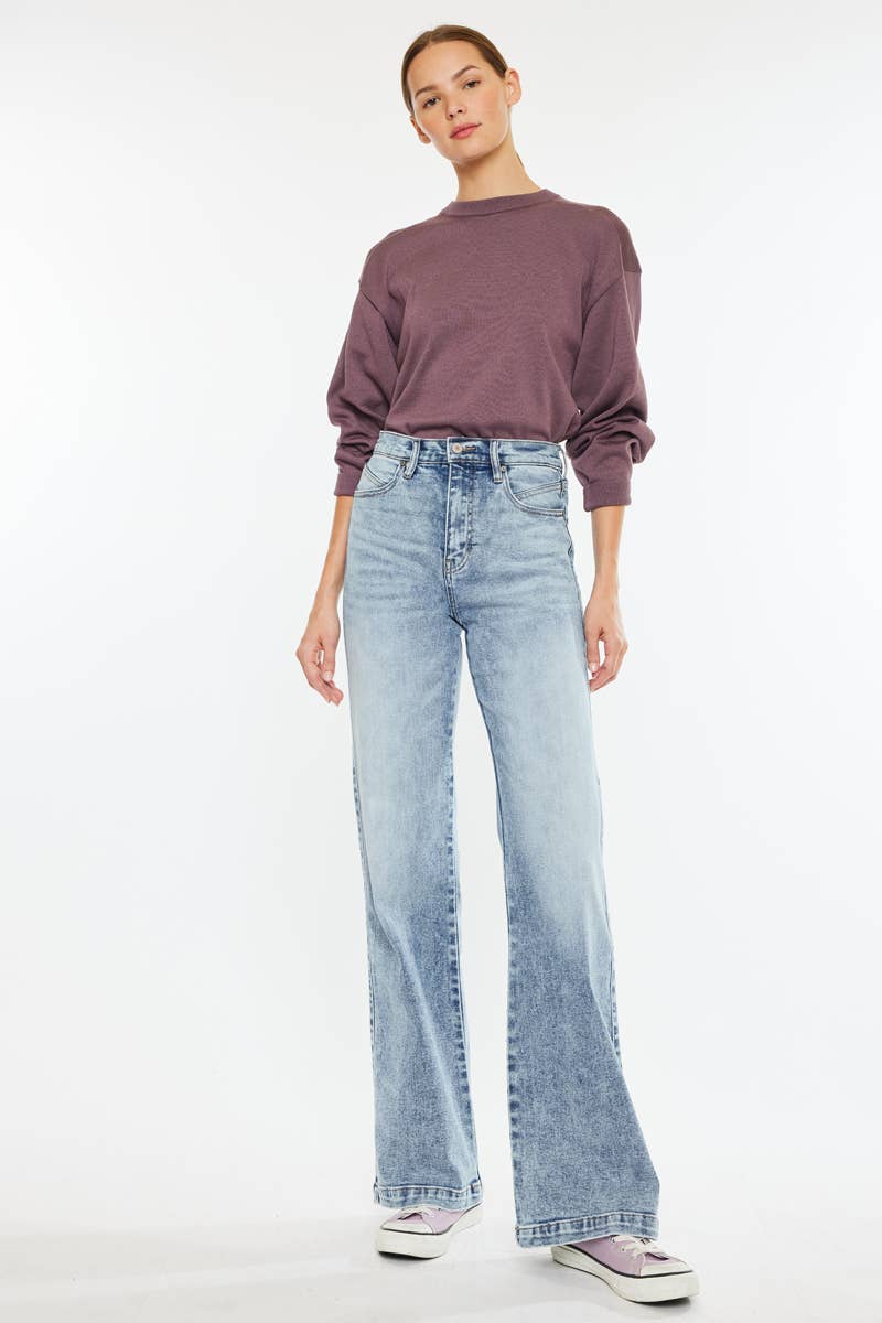 The Bonnie Ultra High 90's Flare Jeans