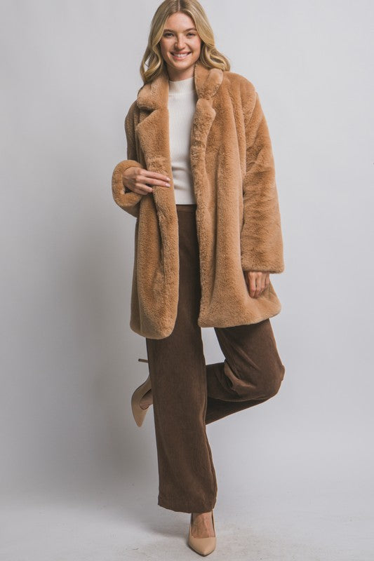 The Tallulah Faux Fur Coat