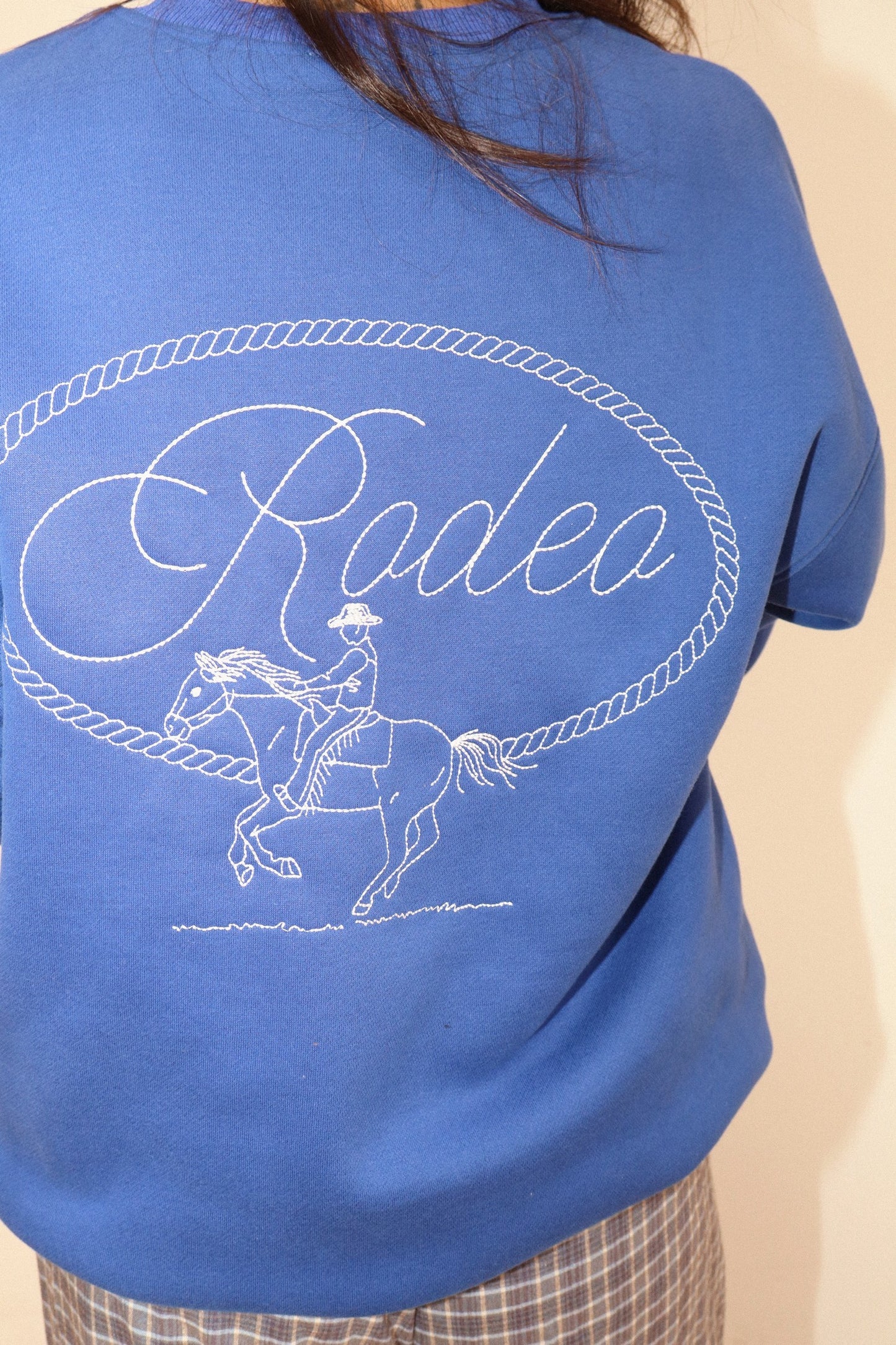 Royal Rodeo Embroidered Sweatshirt