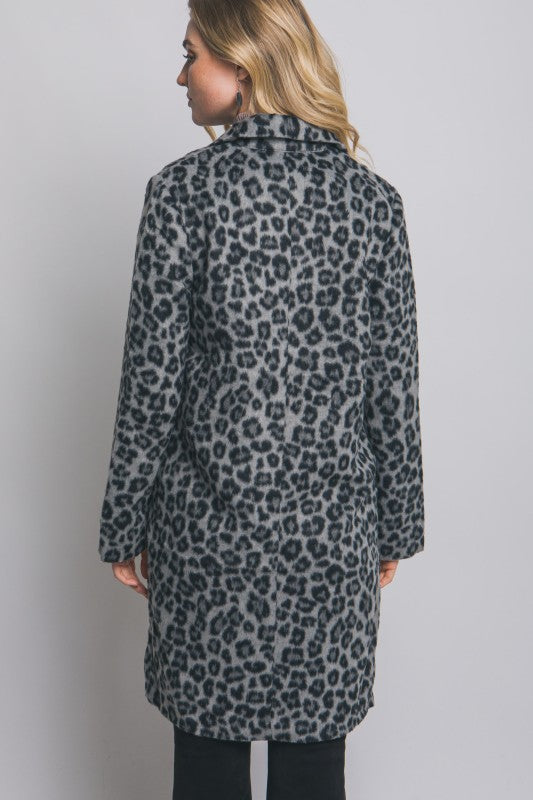 The Roxanne Leopard Coat