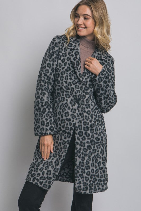 The Roxanne Leopard Coat