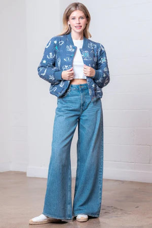 The Cowgirl Rodeo Bomber Jacket