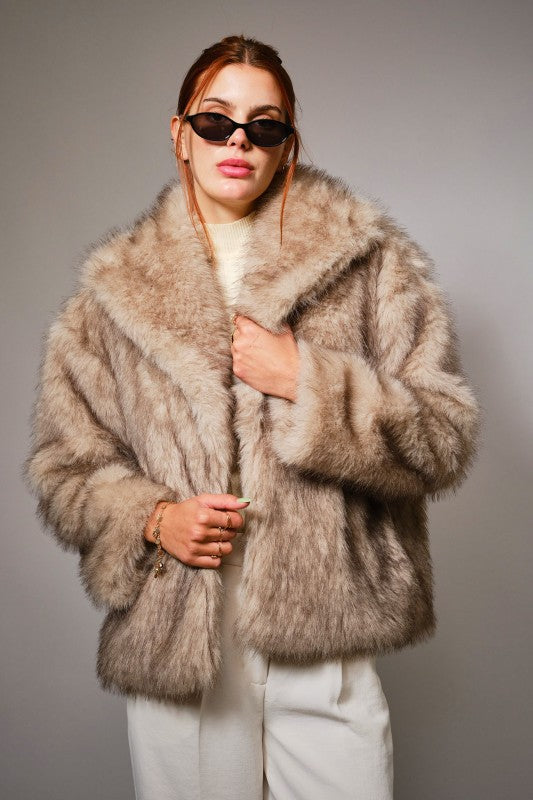 The Stella Luxe Faux Fur Jacket