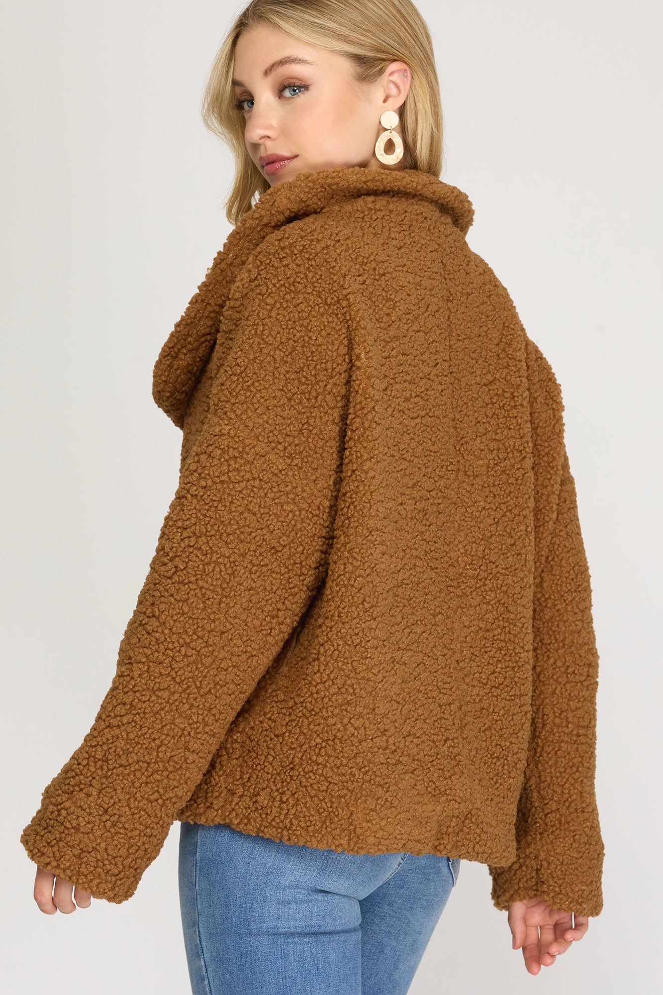 The Kya Teddy Coat