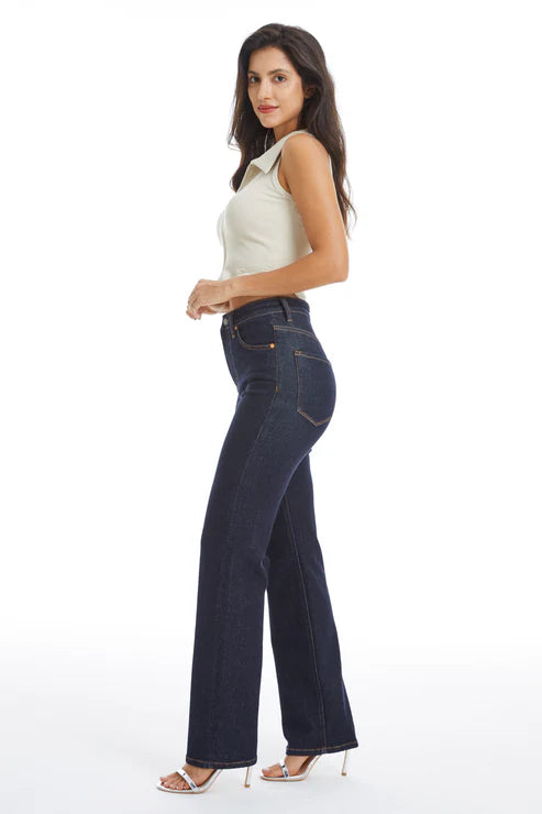 The Cheyenne Classic Straight Jeans — Dark Wash