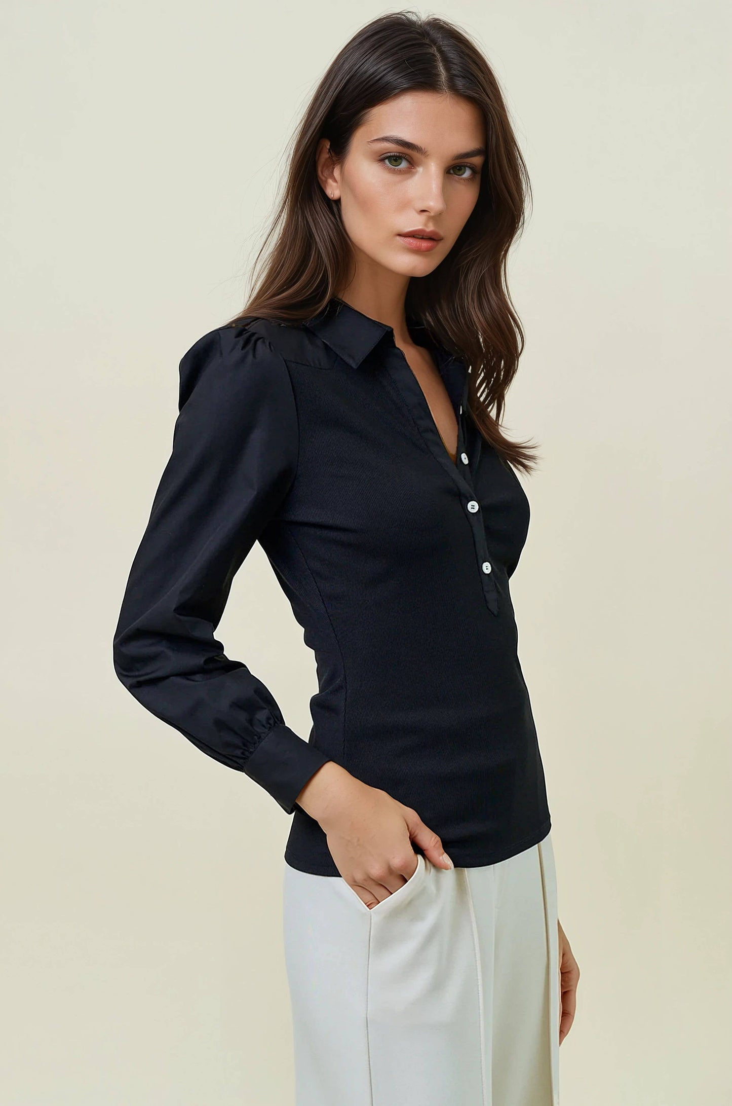 Ainsley Western Yoke Blouse