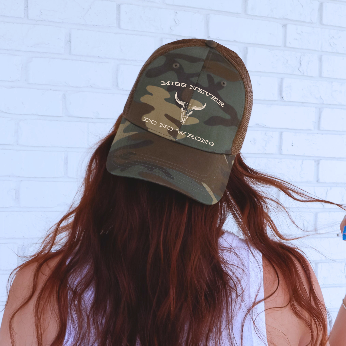 Miss Never Do No Wrong Trucker Hat