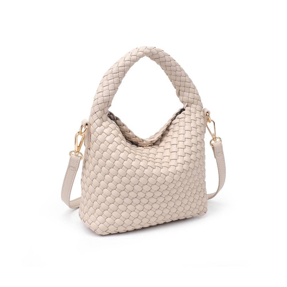 Jessamine Woven Vegan Leather Crossbody