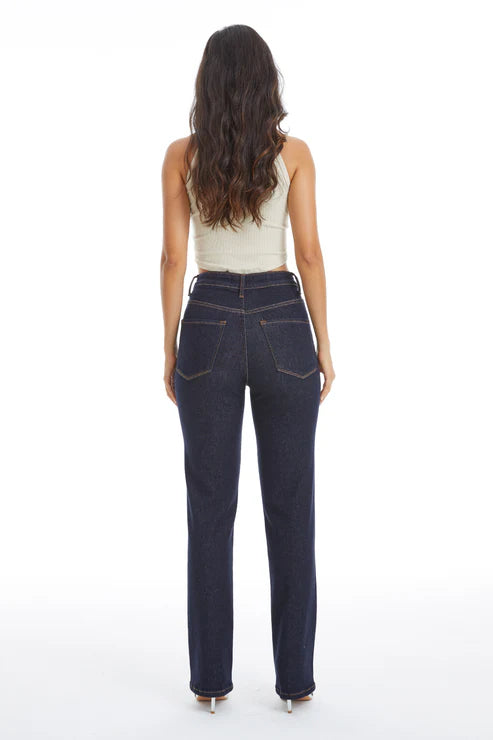 The Cheyenne Classic Straight Jeans — Dark Wash