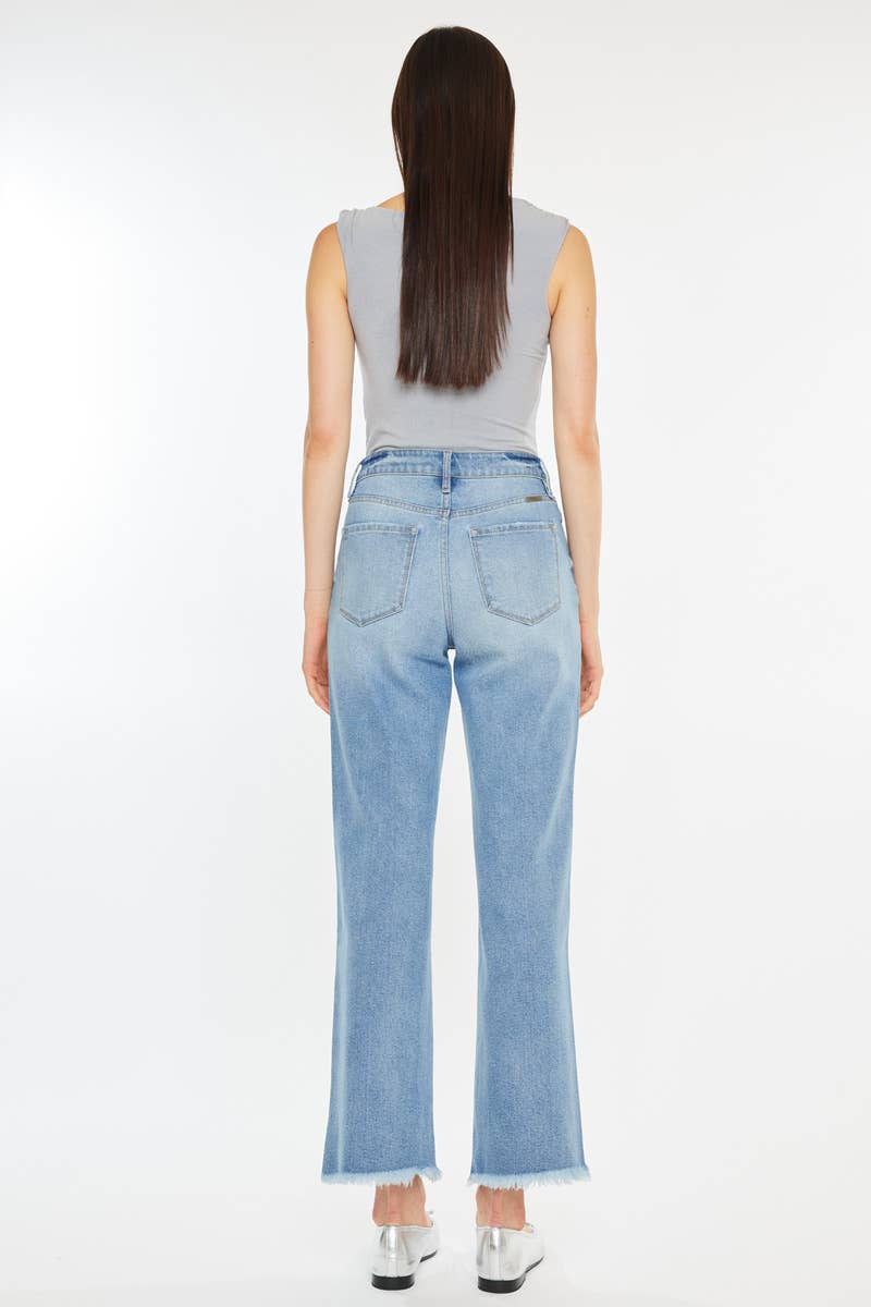 The Denise High Rise Slim Wide Leg