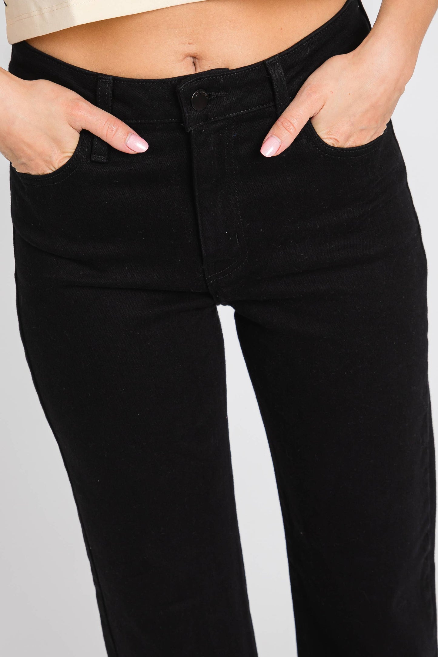 The Siena Basic Black Jean - Made in USA