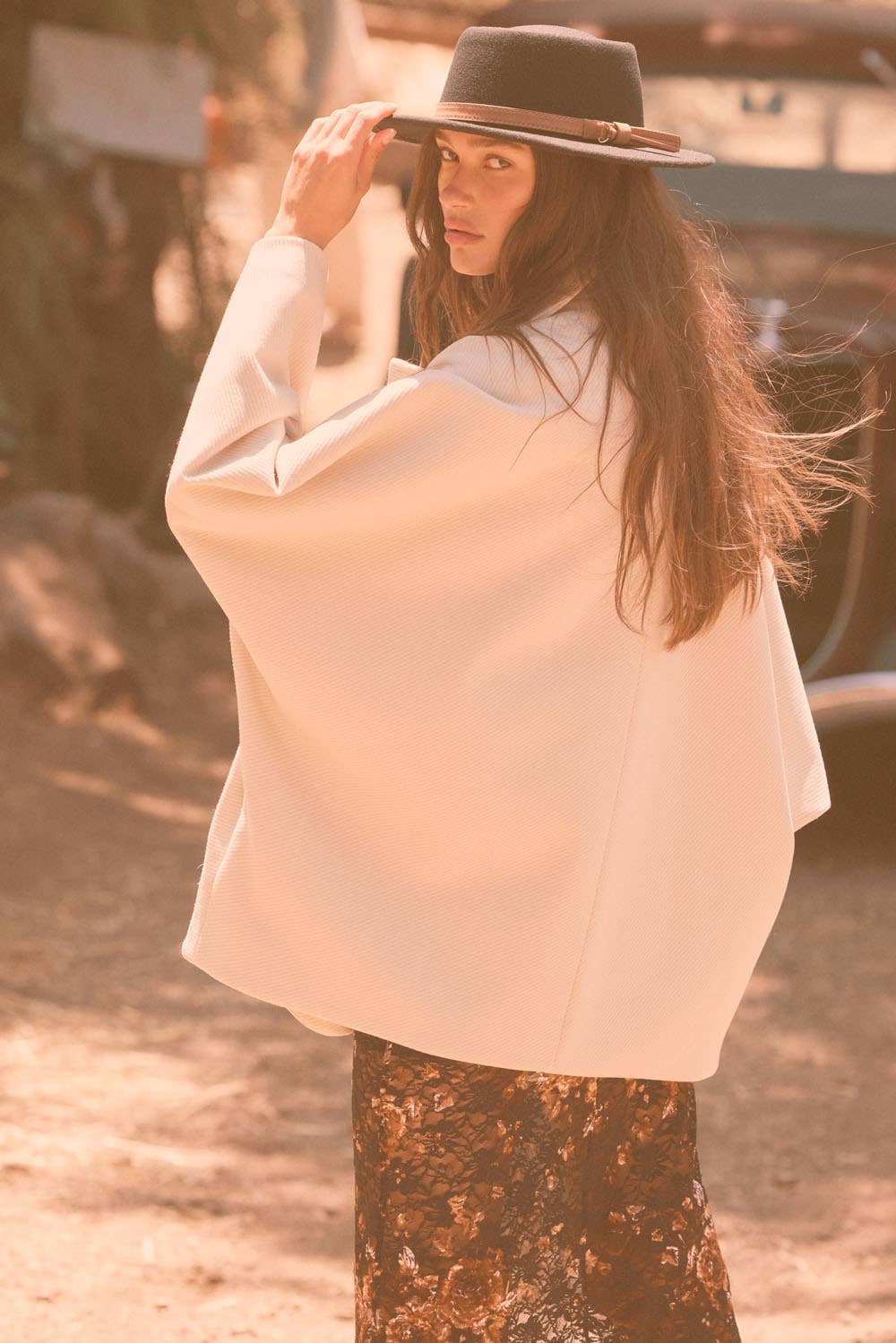 The Geneva Cape Coat