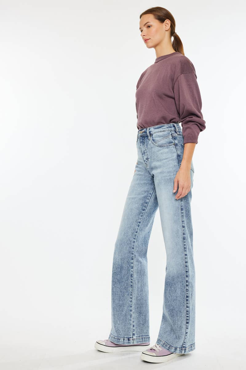 The Bonnie Ultra High 90's Flare Jeans