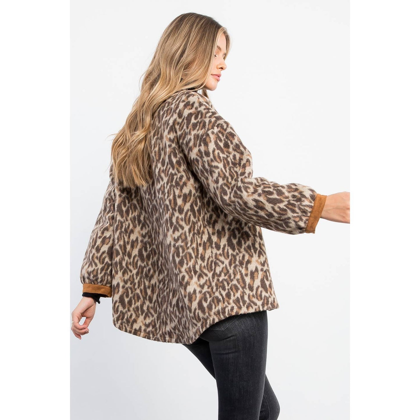 Wild Side Leopard Print Shacket
