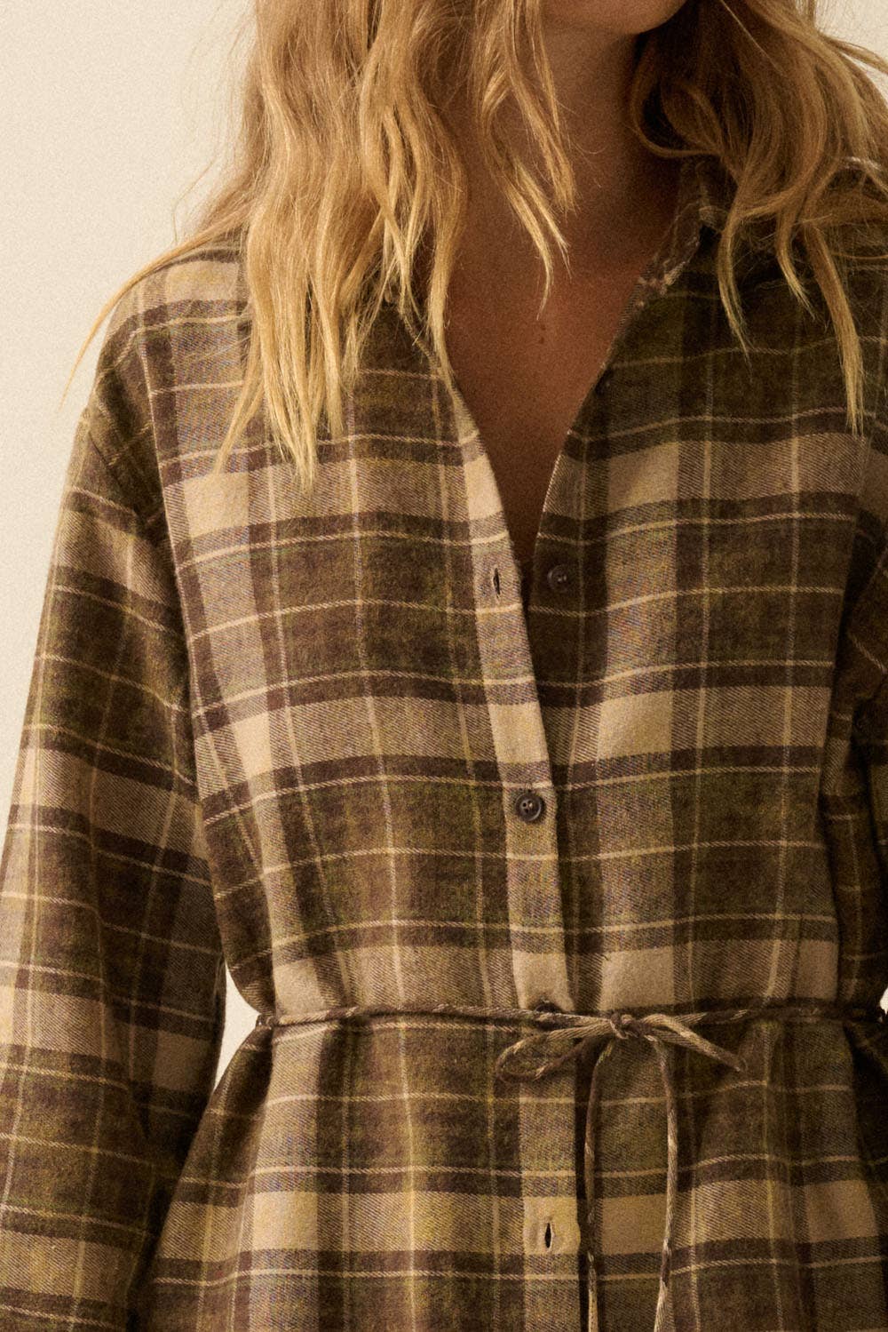The Saddle Creek Plaid Romper