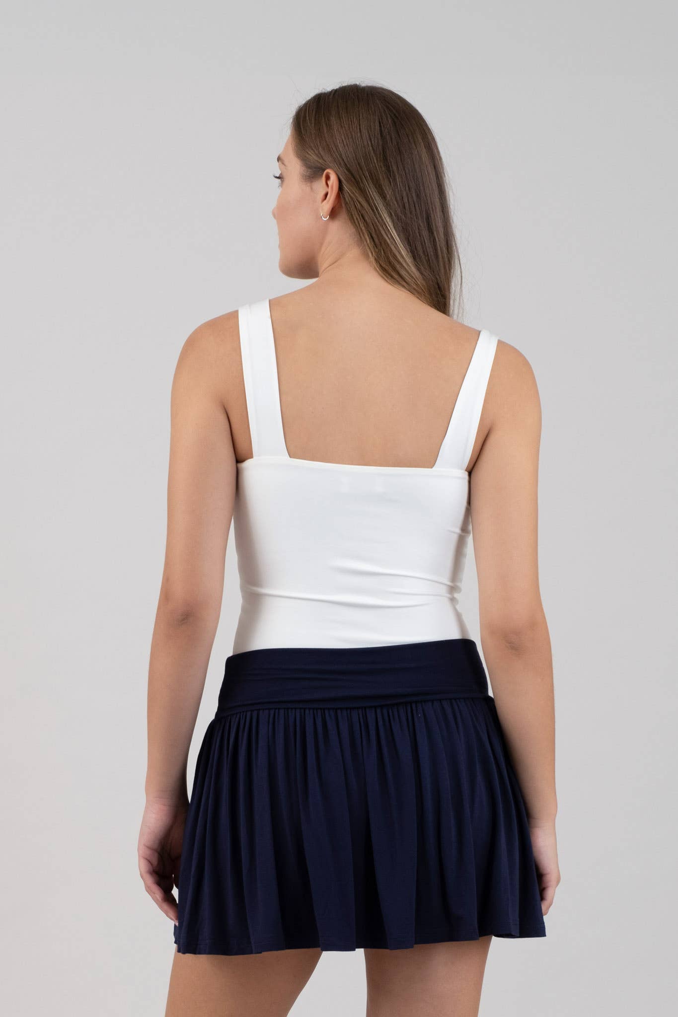 The Terri Reversible Square Neck Seamless Cami