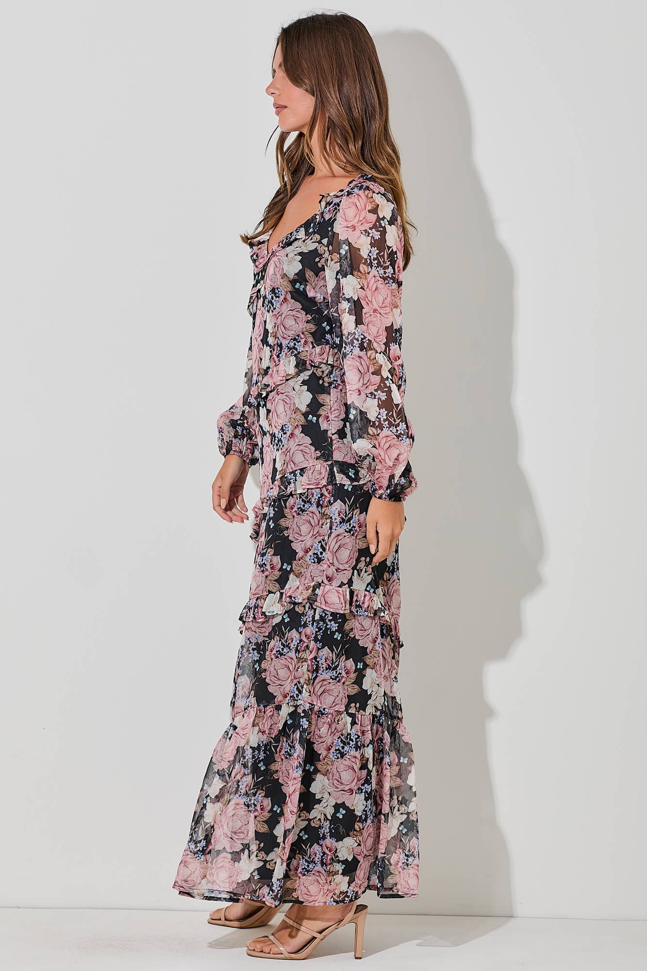 The Iris Tiered Maxi Dress