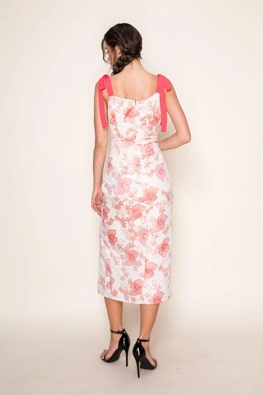 The Aimee Coral Dress