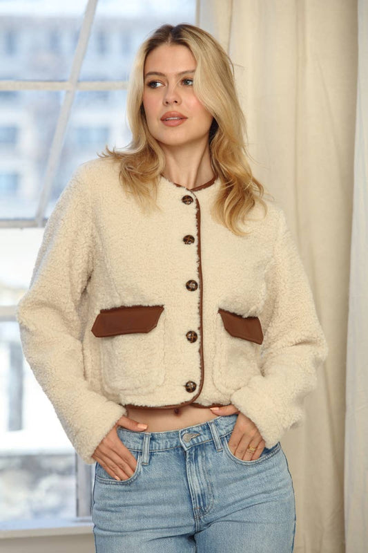 The Rachel Sherpa Jacket
