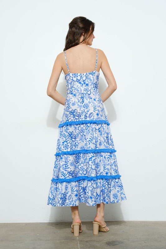 The Bluebell Tiered Maxi Dress