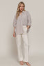 KHA-khaki/off white