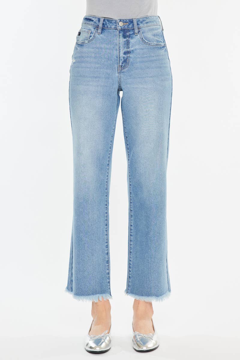 The Denise High Rise Slim Wide Leg