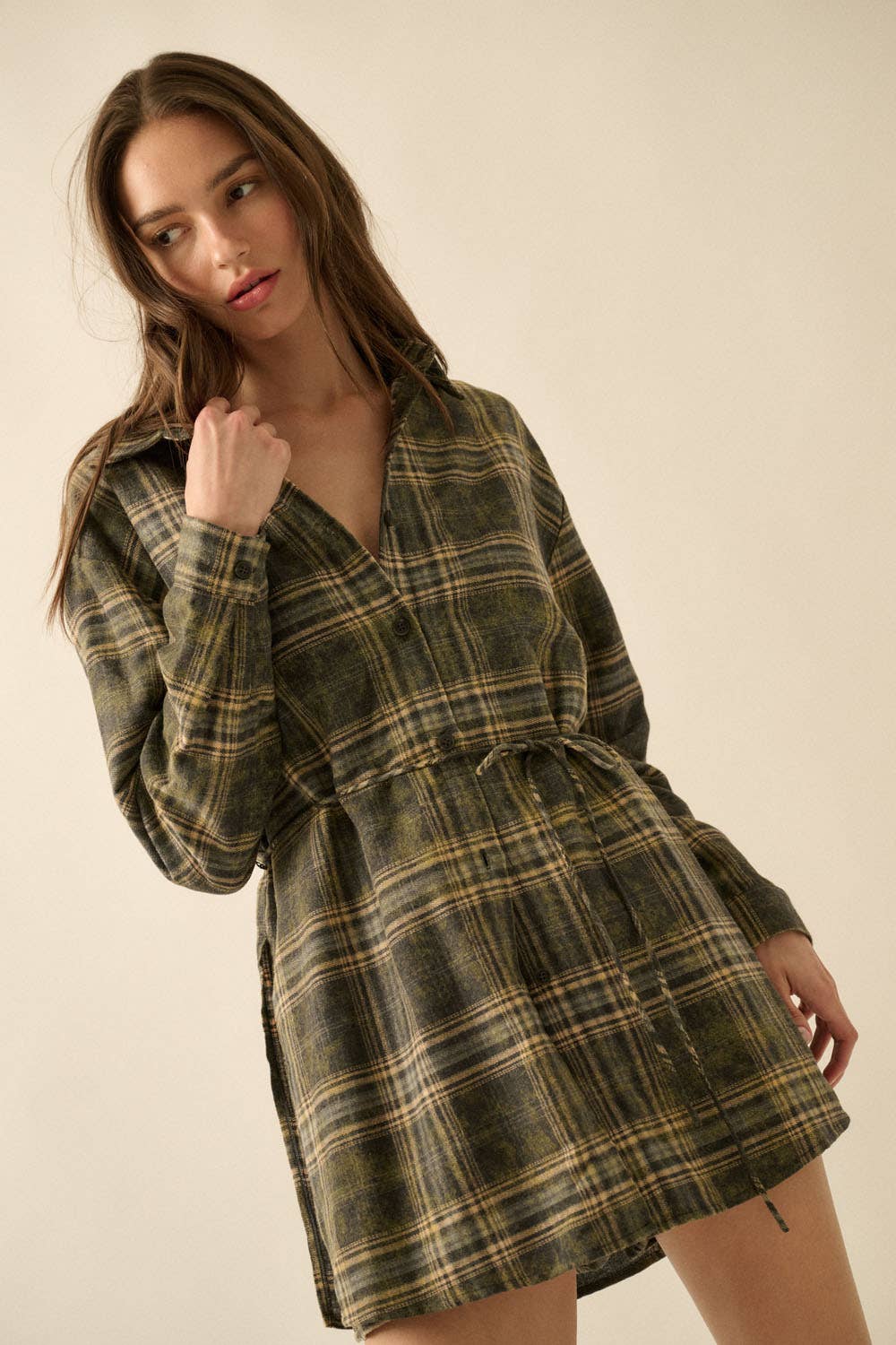 The Saddle Creek Plaid Romper