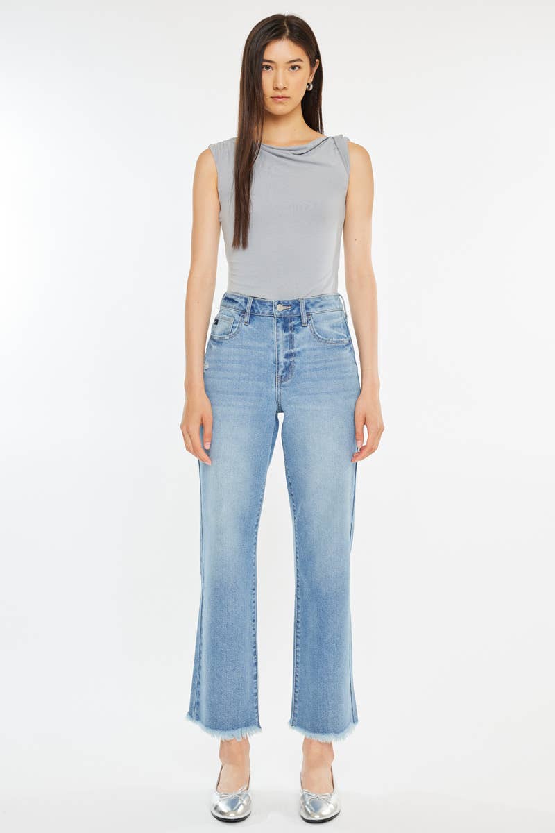 The Denise High Rise Slim Wide Leg