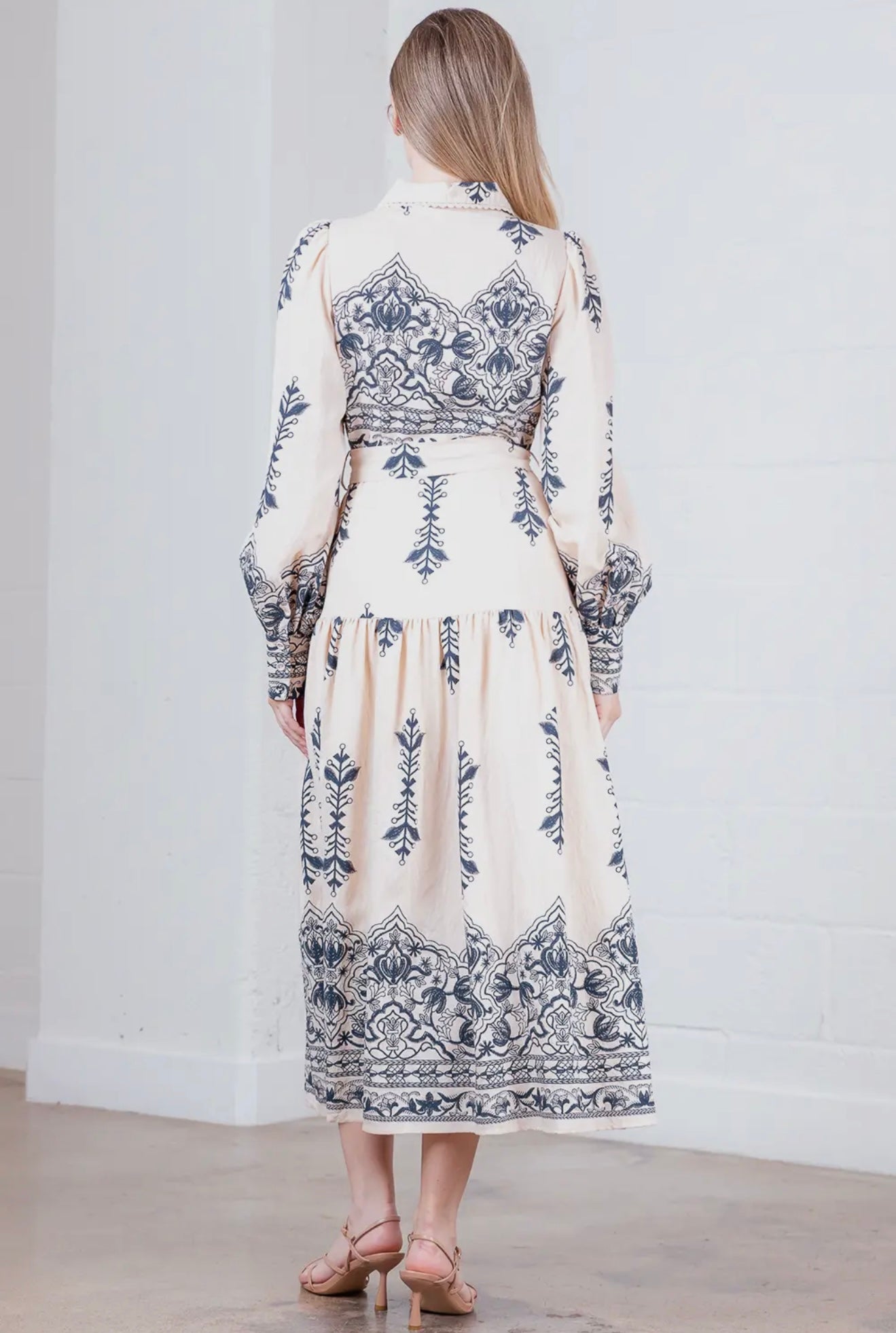 Sonora Bloom Maxi Dress with pockets
