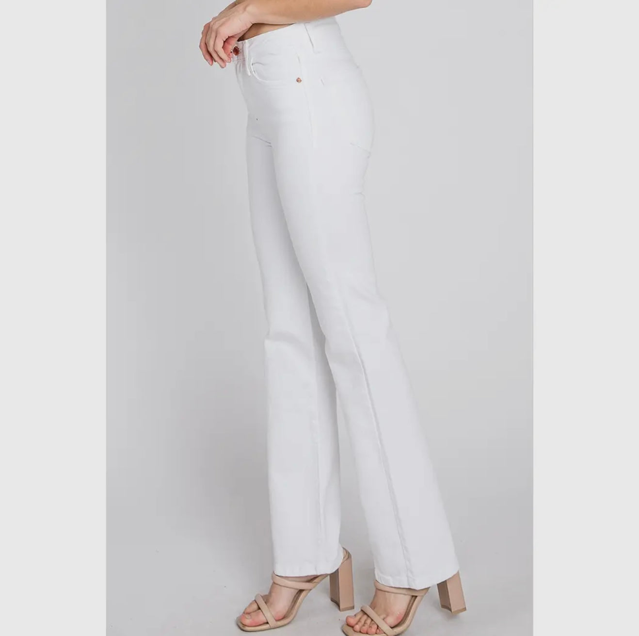 Florence Classic Bootcut White Jean