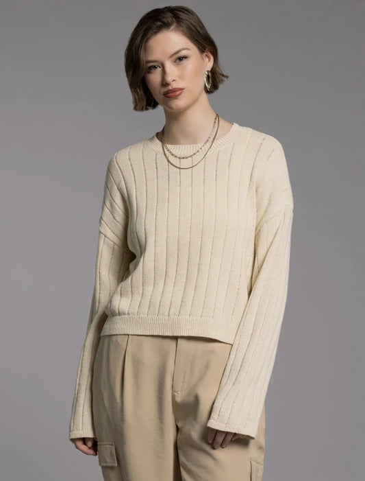 The Miller Linen Blend Crewneck Sweater