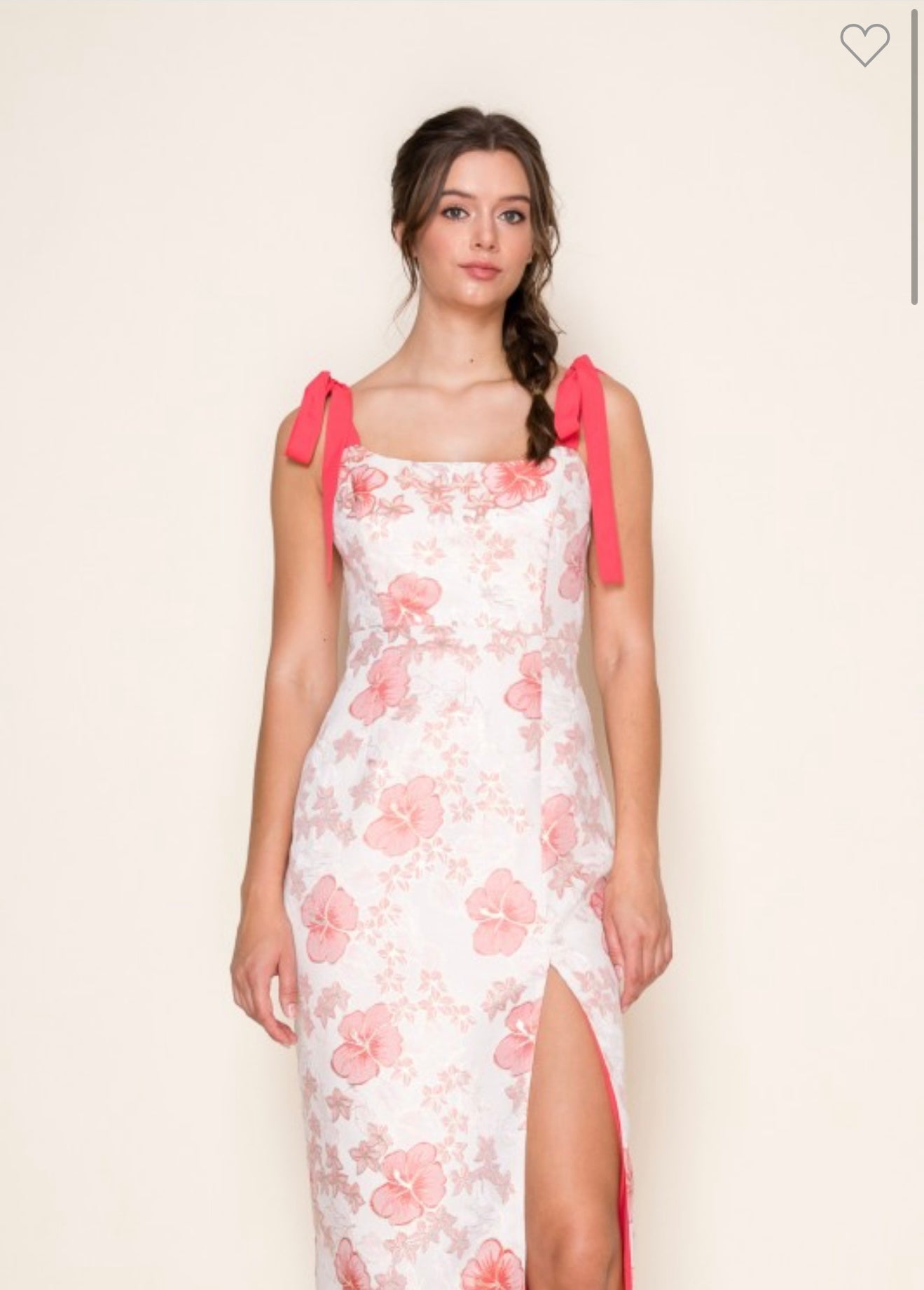 The Aimee Coral Dress