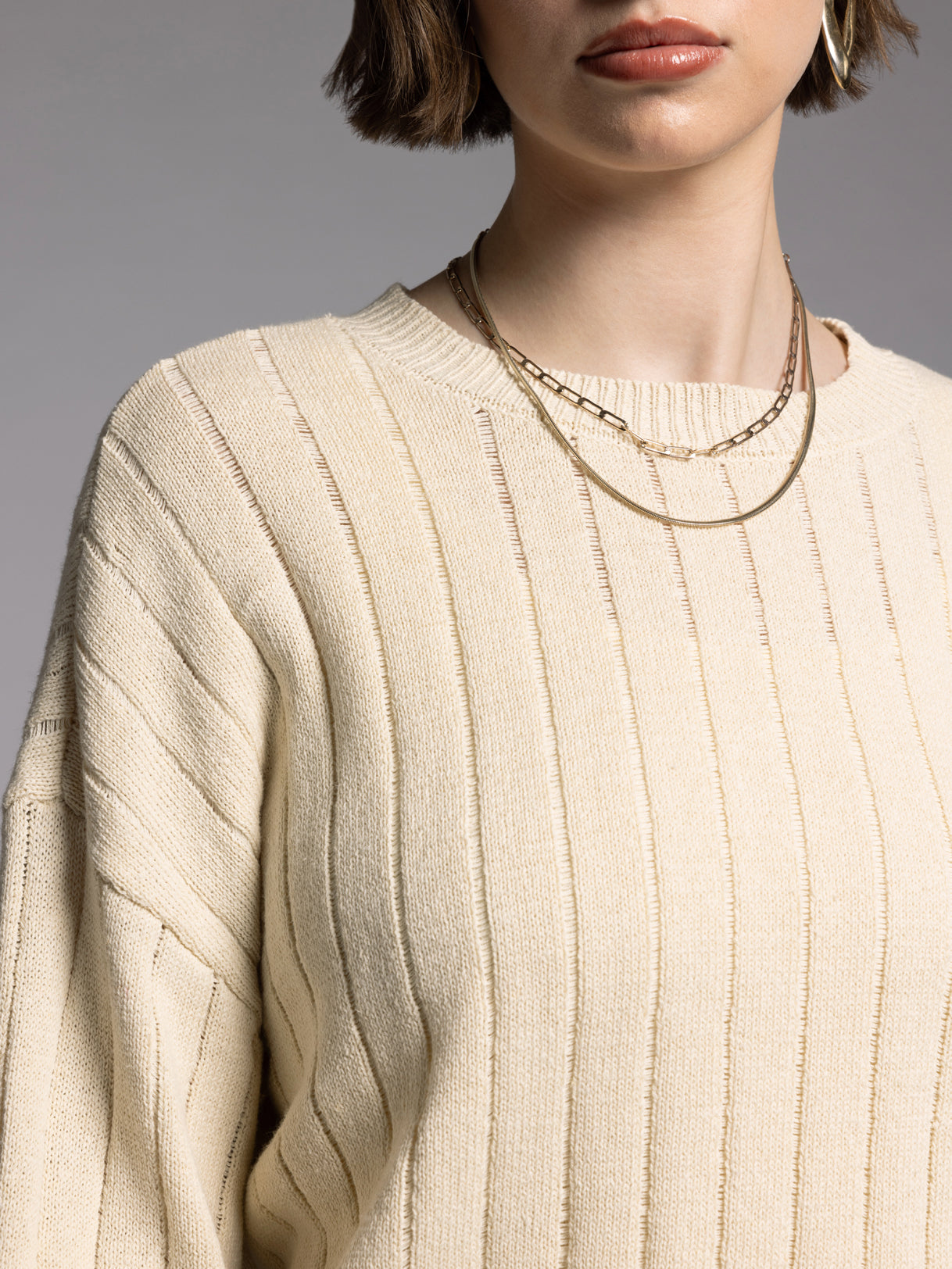 The Miller Linen Blend Crewneck Sweater