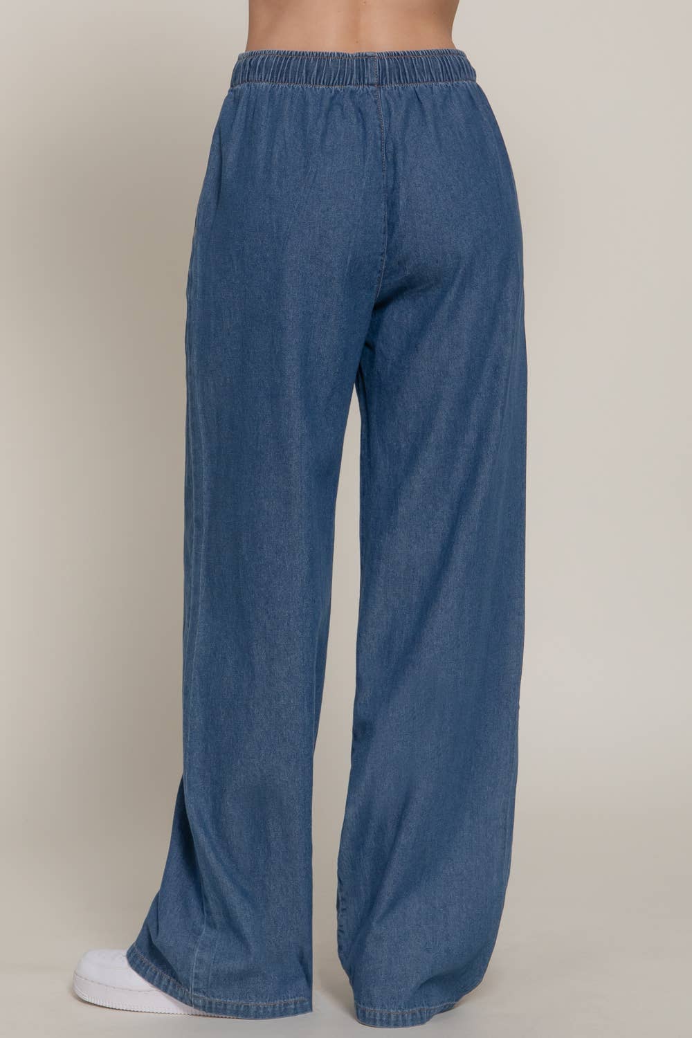 The Jolene Wide Leg Denim Pant
