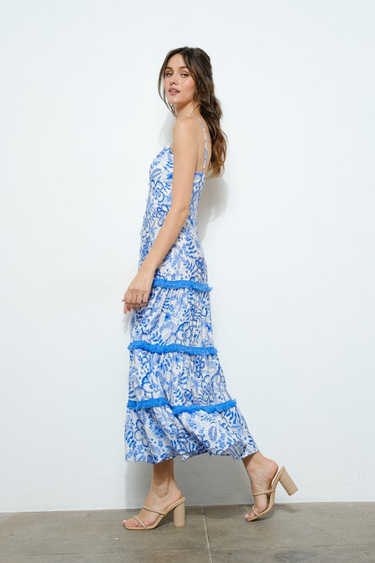 The Bluebell Tiered Maxi Dress