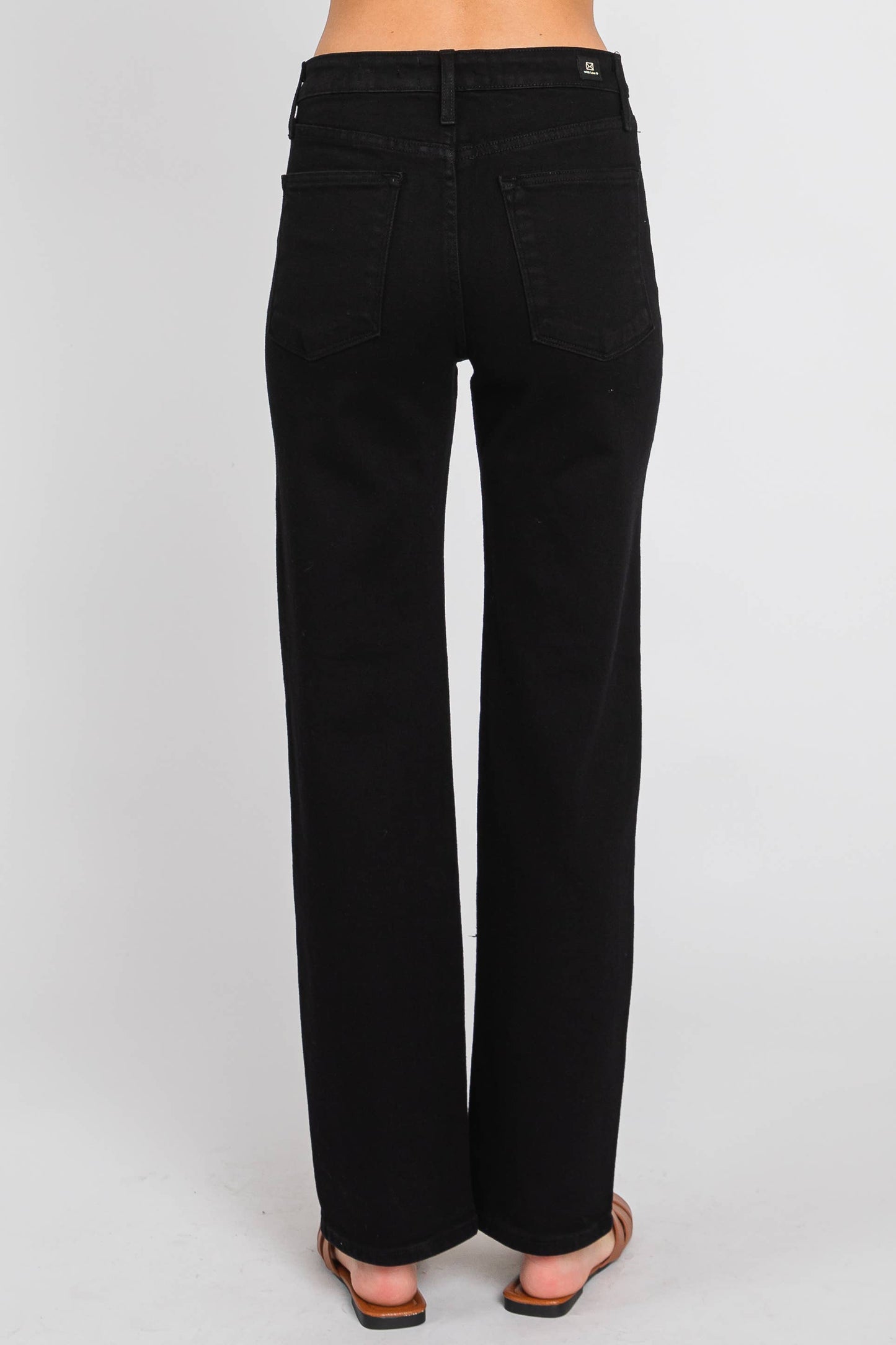 The Siena Basic Black Jean - Made in USA