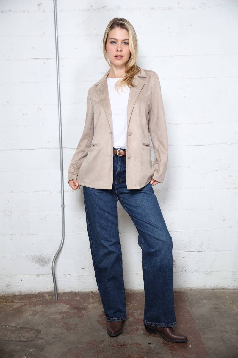 The Loretta Western Fringe Blazer
