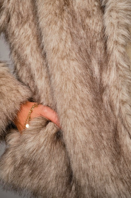 The Stella Luxe Faux Fur Jacket