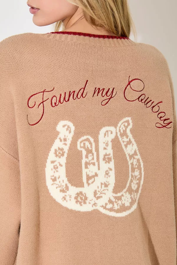 Found my Cowboy Cardigan