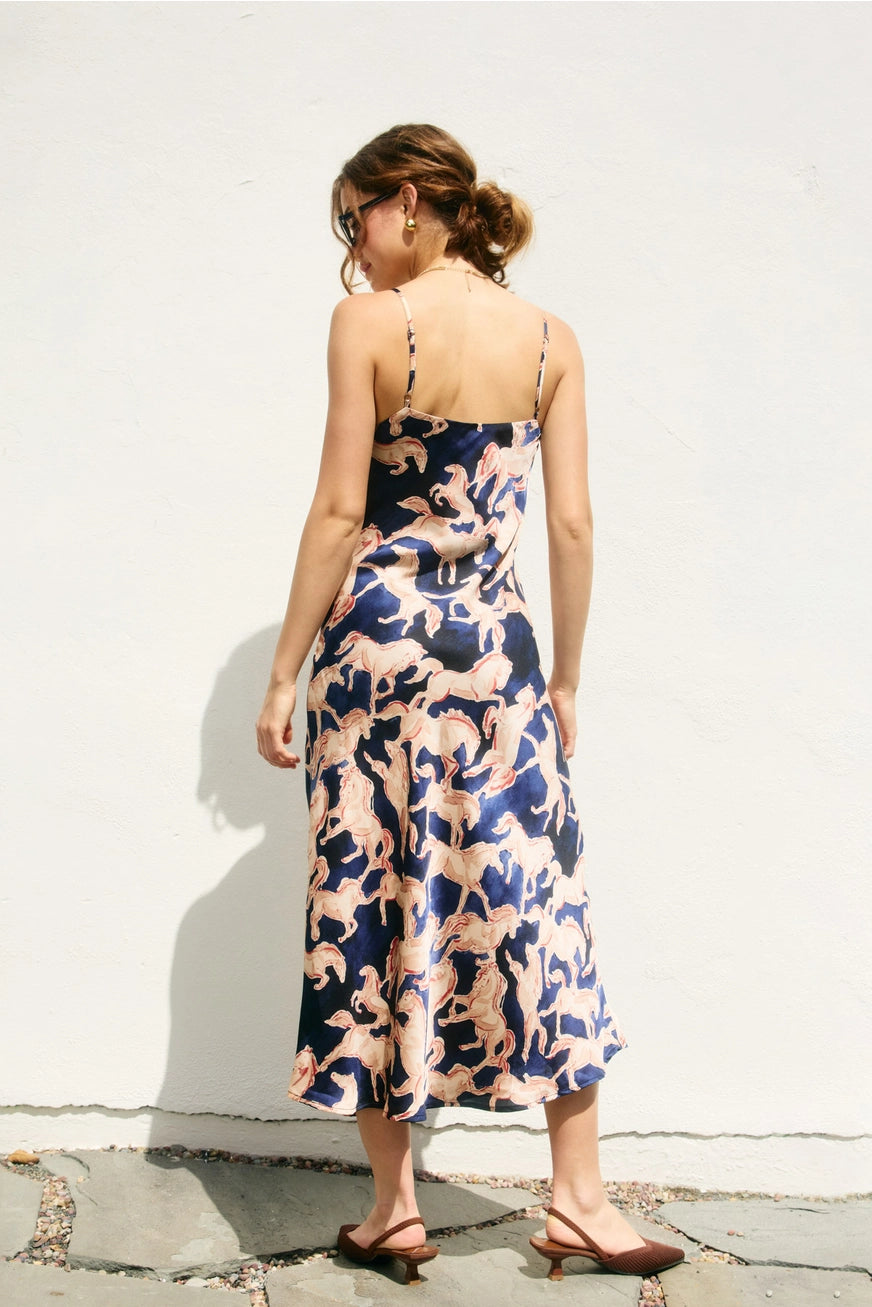 The Cassidy Horse Print Dress