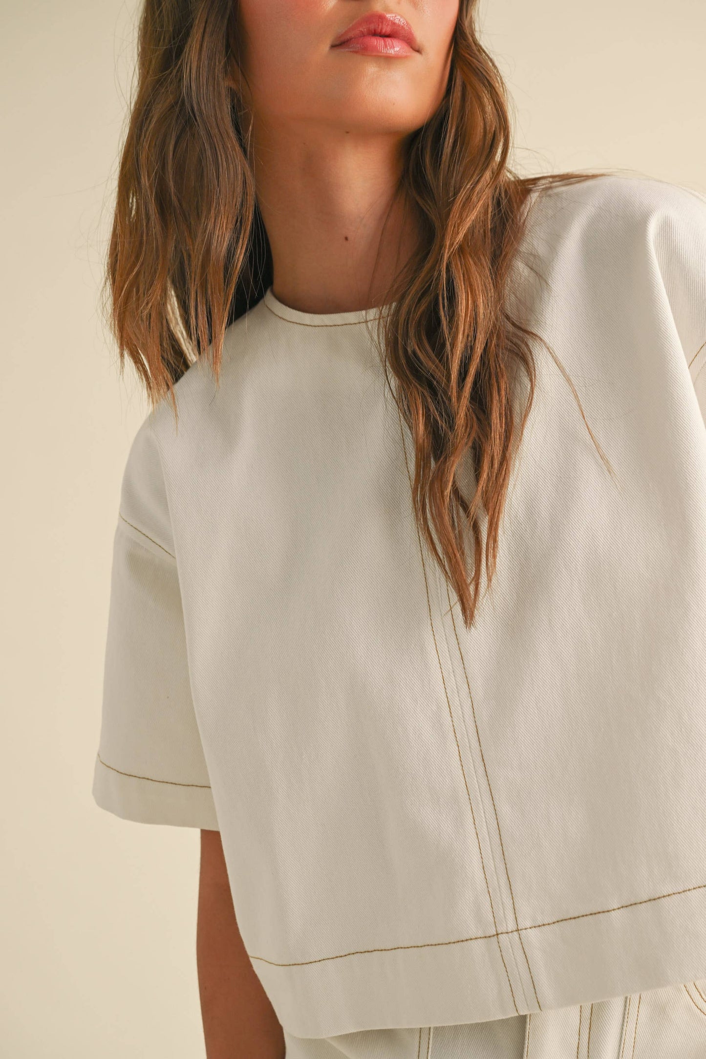The Carley Stretch Top and Skirt Set