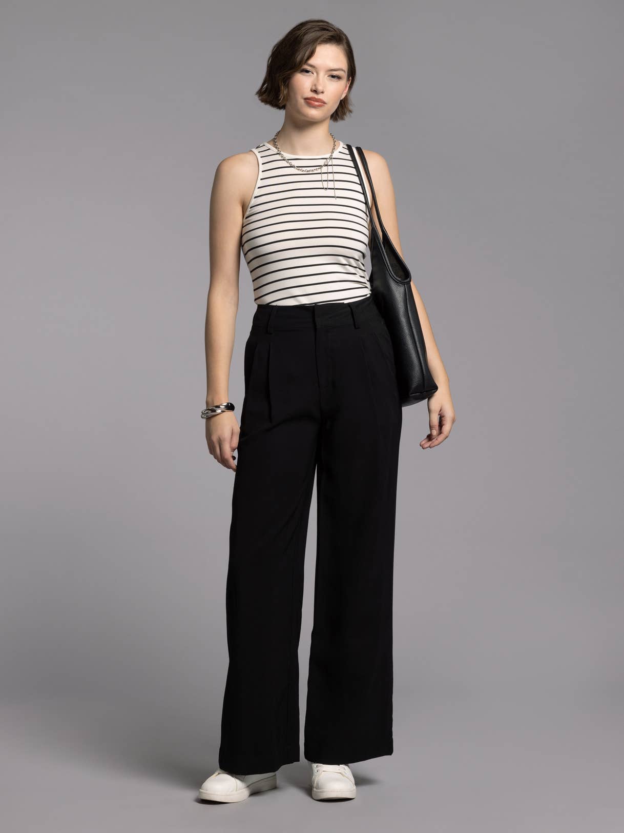 The Lacy Tailored Wide Leg Pants
