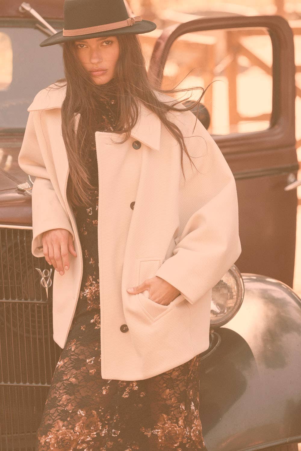 The Geneva Cape Coat